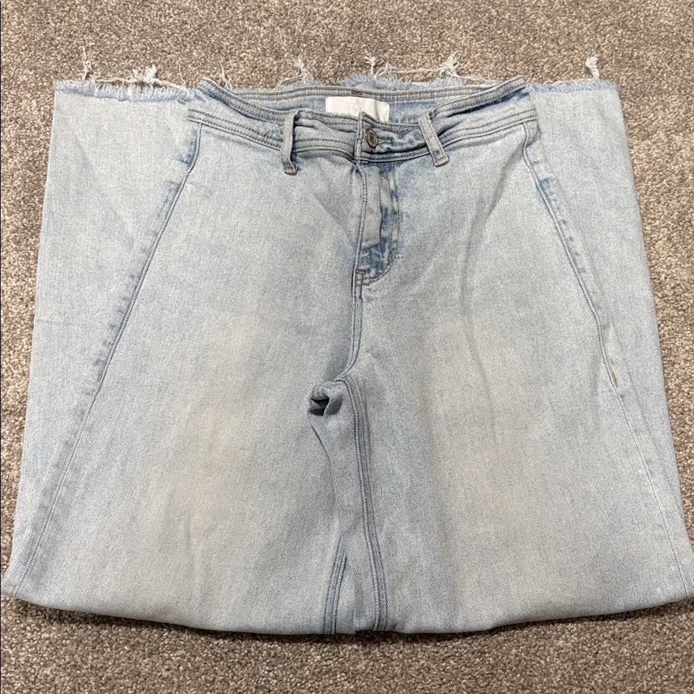 Vervet Light Blue Wide Leg Jeans - Picture 3 of 6